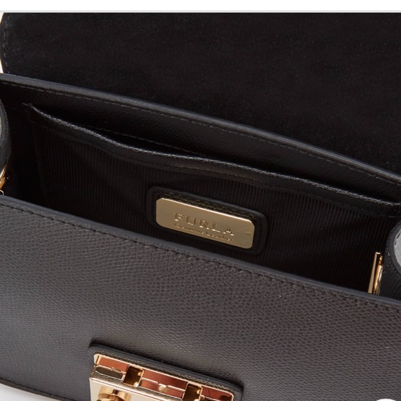 FURLA Women's Metropolis Mini Cross Body - Black - Picture 6 of 15